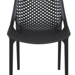 Silla de Restaurant o Terraza Exterior Air Berlín - Negra - Imagen 5