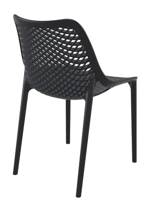 Silla de Restaurant o Terraza Exterior Air Berlín - Negra