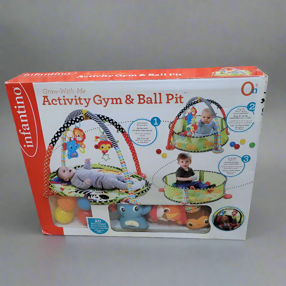 Gimnasio Y Pelotero Infantino Para Bebe Grow-With-Metm Unisex - Imagen 7