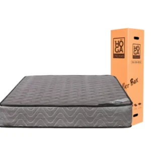 Colchón Roller Hoga Dreams Resortes Bonnell Gris 105x190x18cm 1.5 Plazas