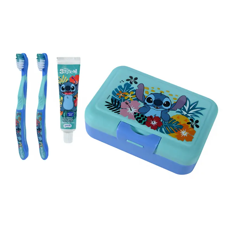 Lonchera Stitch Pasta de Dientes + 2 Cepillos - Imagen 1