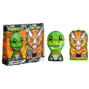 Set Shampoo 3 en 1 + Guante De Baño DinoRex - Imagen 3