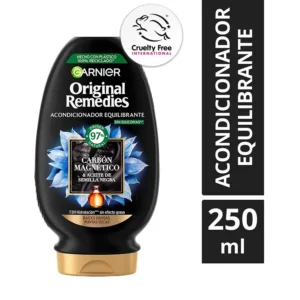 Acondicionador Original Remedies Charcoal Carbón Magnético 300ml