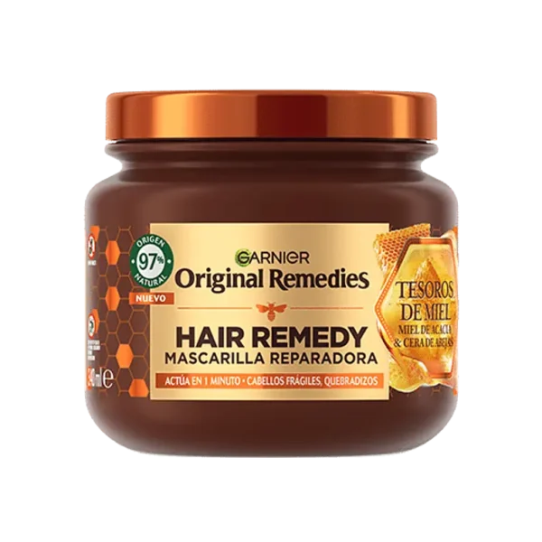 Mascarilla Capilar Original Remedies - GARNIER Tesoros De Miel (320 ML)