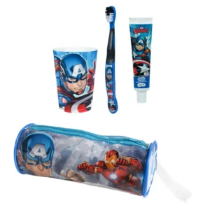 Estuche Avengers Set Pasta de Dientes 50g + Cepillo + Vaso