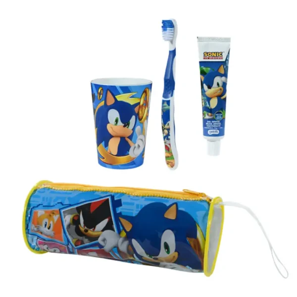 Estuche Sonic Set Pasta de Dientes 50g + Cepillo + Vaso