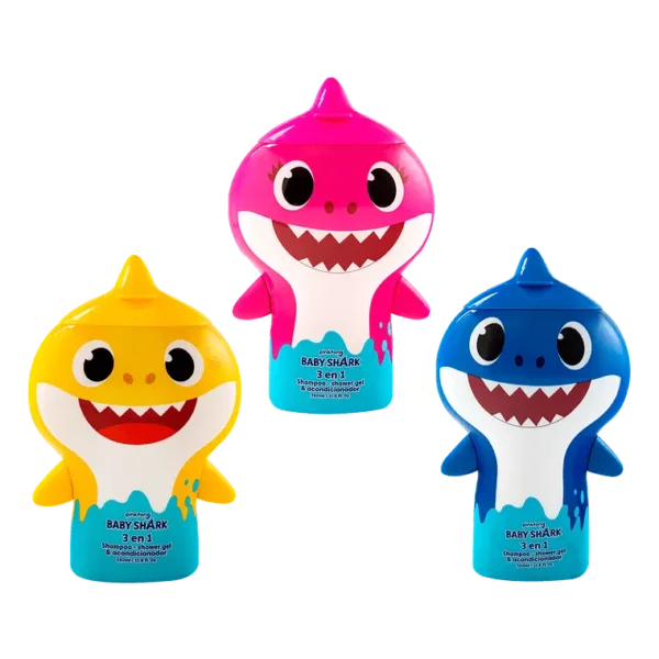Shampoo Baby Shark 350ml 3 en 1