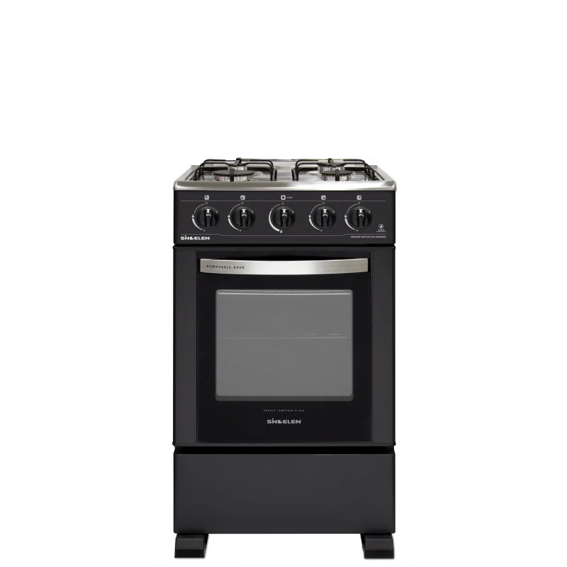 Cocina 4 Platos Sindelen CH-5050 Negra - Imagen 1