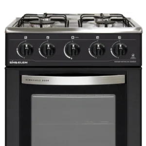 Cocina 4 Platos Sindelen CH-5050 Negra - Imagen 2