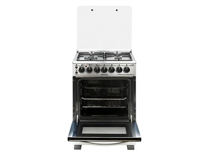 Cocina Hibrida 4 Quemadores SINDELEN CH-640NI, Color Negro - Imagen 2
