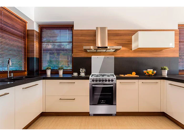 Cocina Hibrida 4 Quemadores SINDELEN CH-640NI, Color Negro - Imagen 3