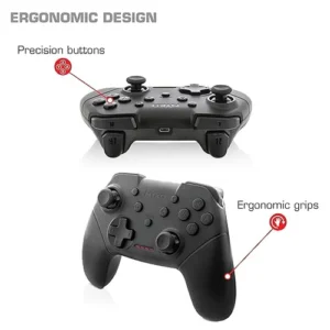 Core Controller Compatible Pc Nyko Switch Negro - Imagen 2