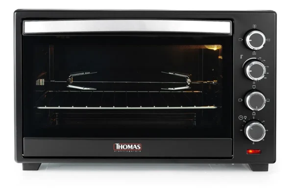 Horno Eléctrico Thomas Th-48n Negro 48 litros