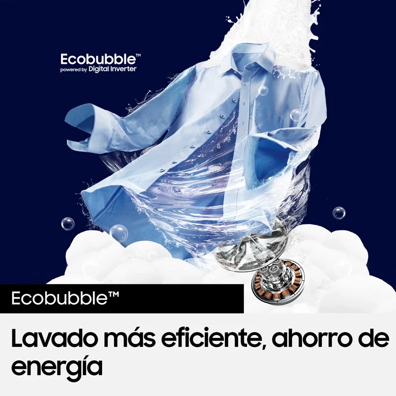 Lavadora Automática Samsung WA13CG5441BW 13 kg Blanca - Imagen 3