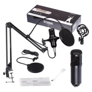 Microfono Condensador Oem Bm 800 Negro