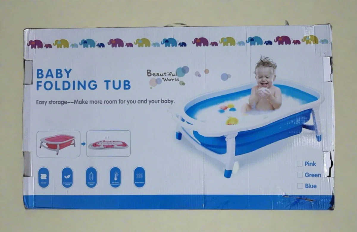 Bañera baby way bw-tp01a celeste - Imagen 2