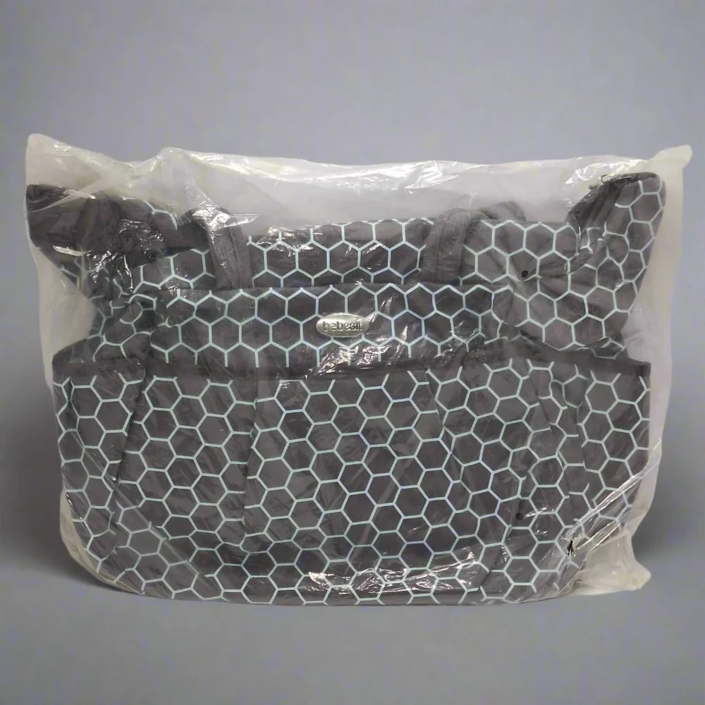 Bolso Pañalero Bebesit Abeja Cafe - Imagen 2