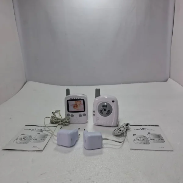 Monitor Para Bebe Bebesit Con Video 2.4 Ghz 813 Blanco