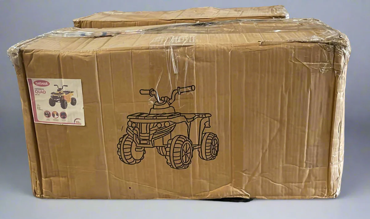 Cuatrimoto Bebesit Quad Blanco Caja - Imagen 3