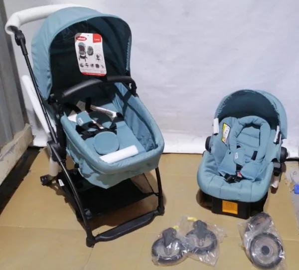 Coche Bebesit Travel System Loop Turquesa