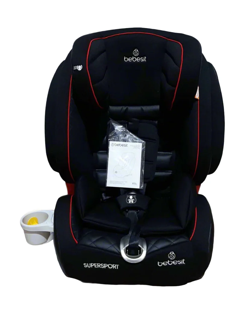 Silla De Auto Butaca Bebesit Super Sport Rojo Negro - Imagen 1