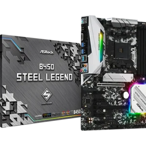 Placa Madre ASRock B450 Steel Legend Black