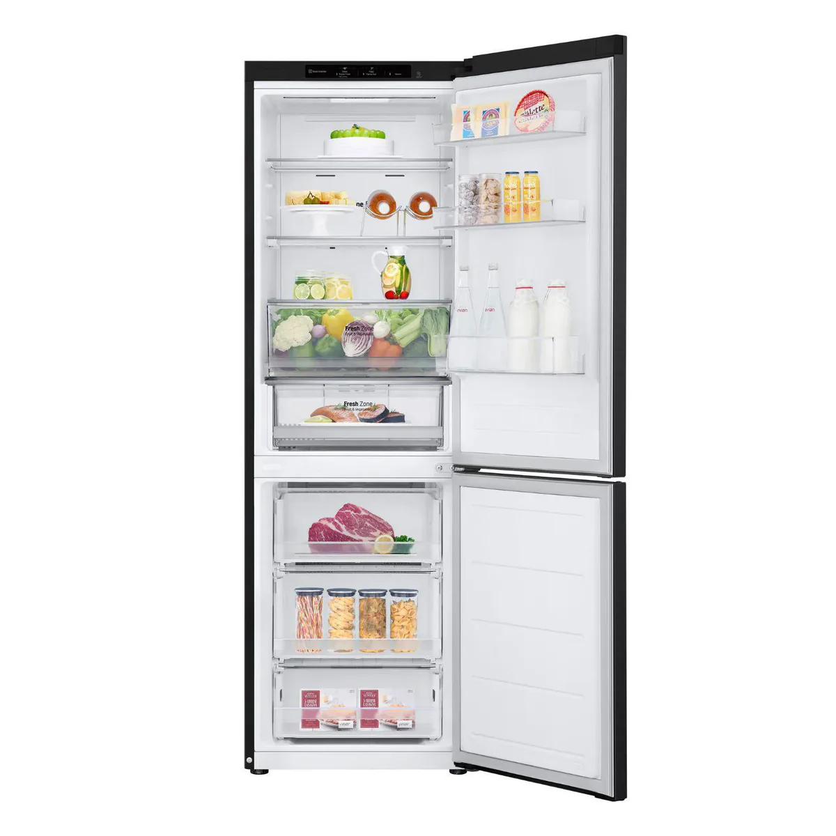 Refrigerador Congelador LG GB37BPT Negro, 344 Litros - Imagen 2