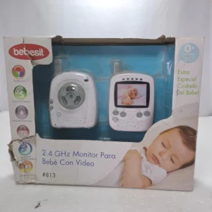 Monitor Para Bebe Bebesit Con Video 2.4 Ghz 813 Blanco - Imagen 3