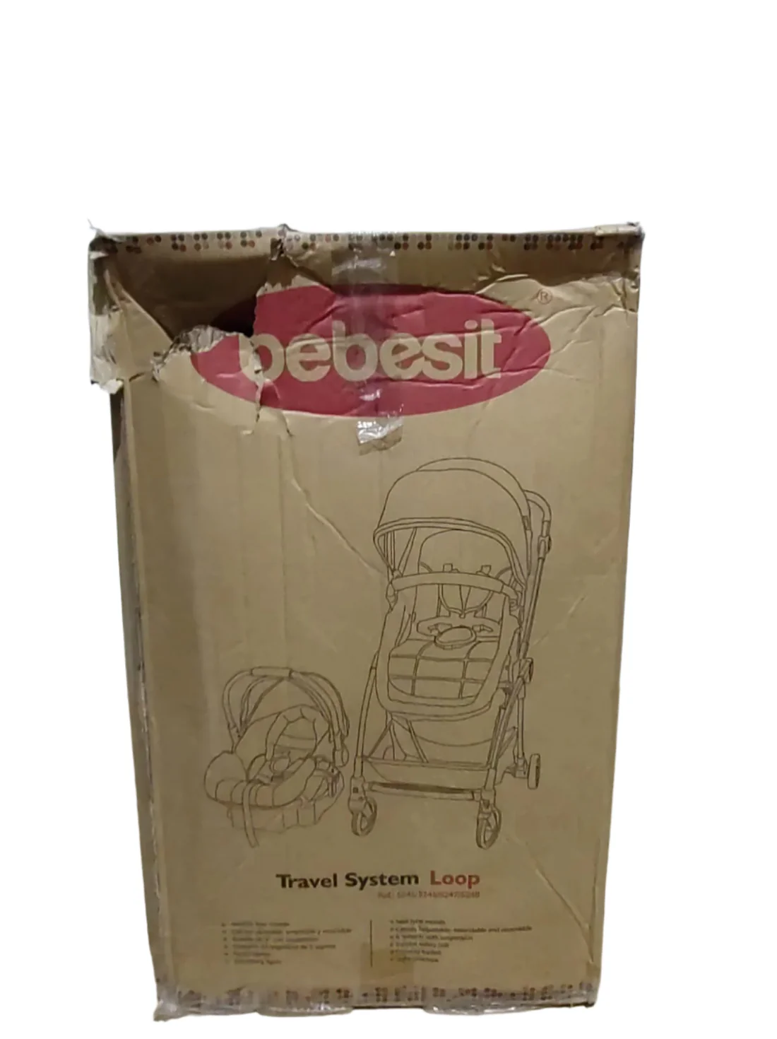 Coche Bebesit Travel System Loop Turquesa - Imagen 5