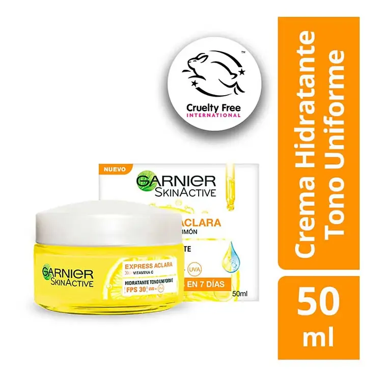 Crema Hidratante FPS 30 Express Aclara - Imagen 1