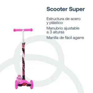 Scooter Junior Bebesit S012b Rosado - Imagen 2