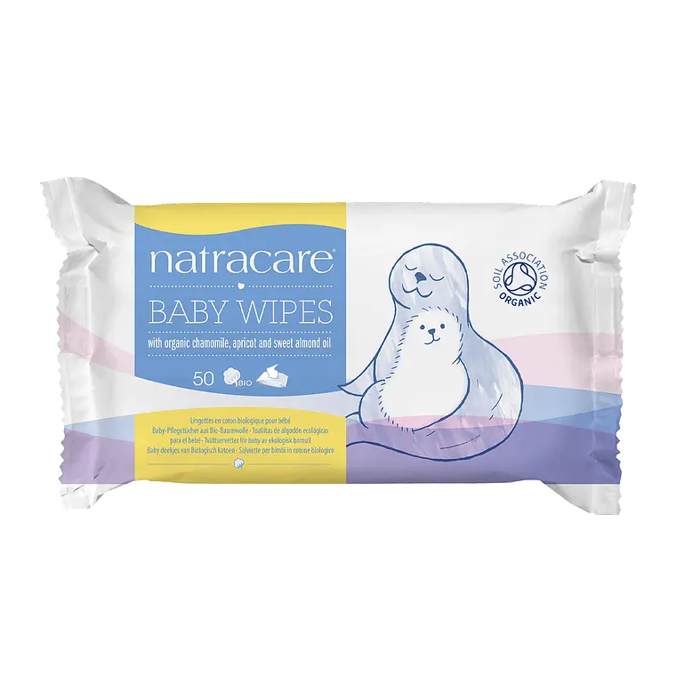 Toallitas bebé Natracare 50 unidades - Imagen 1