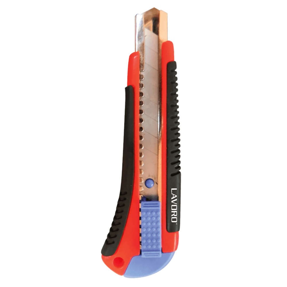 cuchillo cartonero grande bloqueo automatico lavoro - Imagen 1