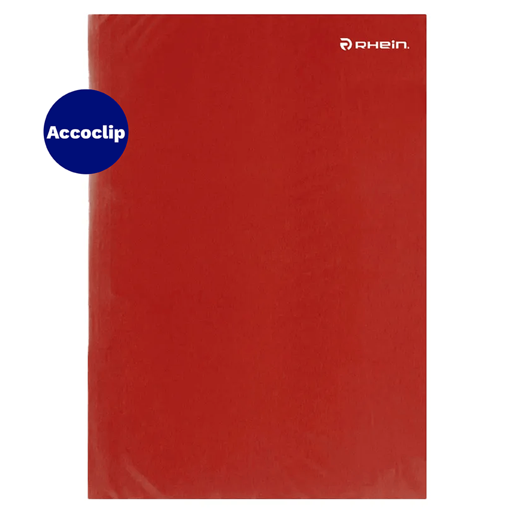 carpeta plastificada oficio rojo rhein - Imagen 1