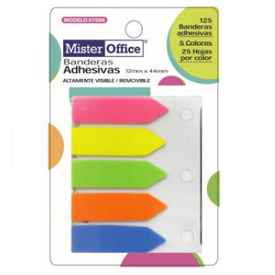 banderitas set  125 H MR.OFFICE