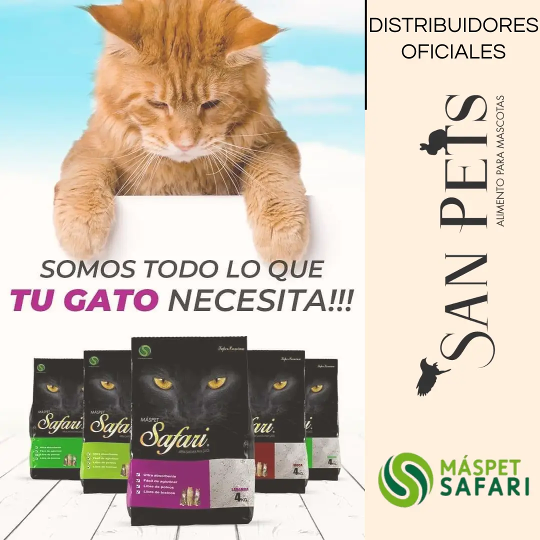 Arena sanitaria Safari aglutinante 6x4K - Imagen 1