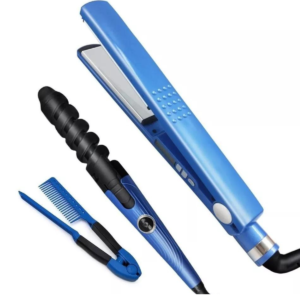 Kit de Belleza: Plancha, Rizadora y Peine