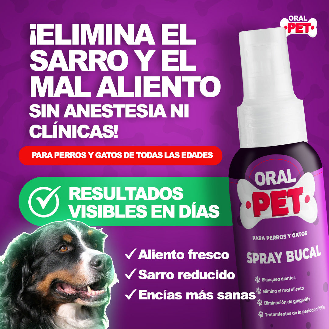 Oral Pet Spray Bucal Limpiador Mascotas - Imagen 6